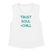 Load image into Gallery viewer, Trust Soul + Chill Teal Tank
