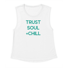 Load image into Gallery viewer, Trust Soul + Chill Teal Tank
